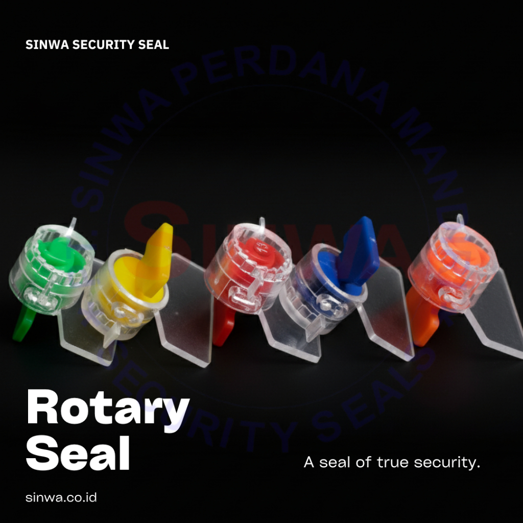Segel Putar (Rotary) untuk Meter Listrik & Air | Segel Putar KWH/PDAM | Segel putar PLN | Segel puta