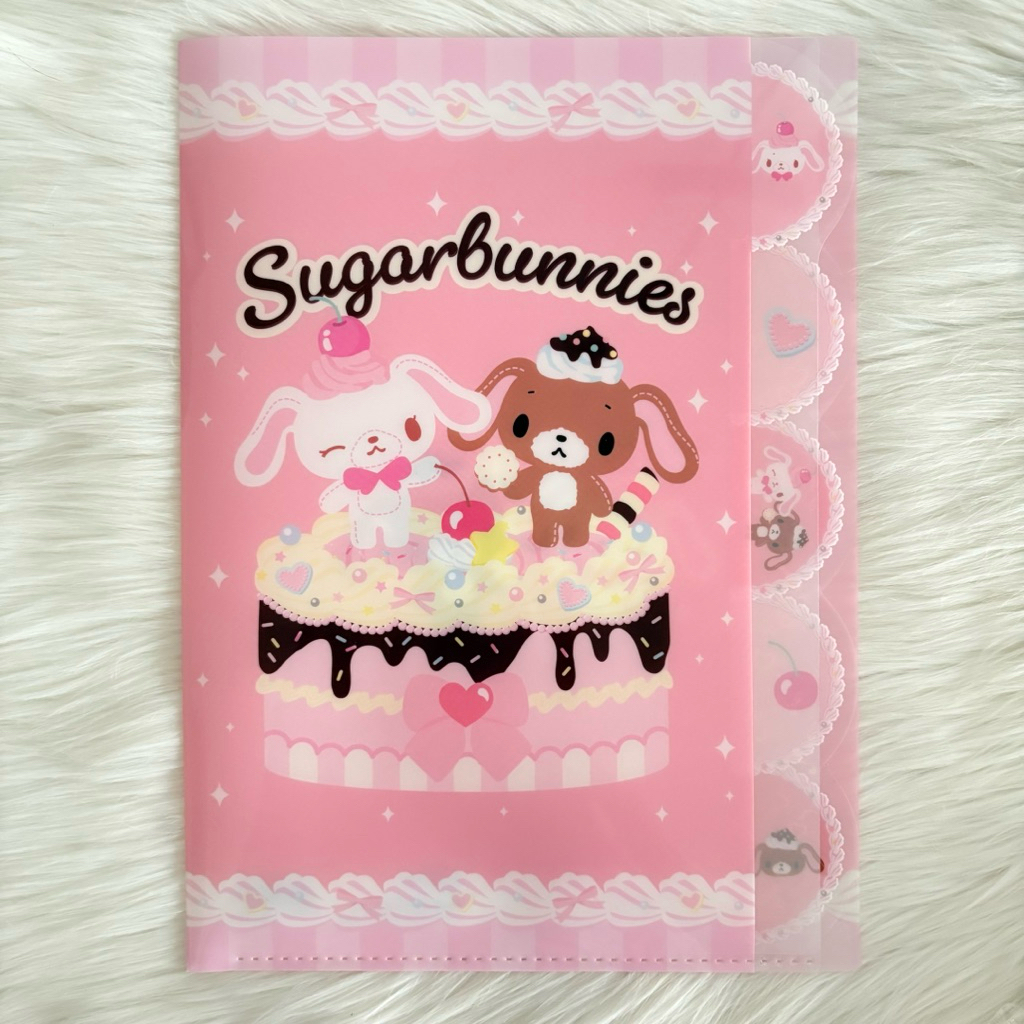 Sugarbunnies Clear File A4 Sanrio