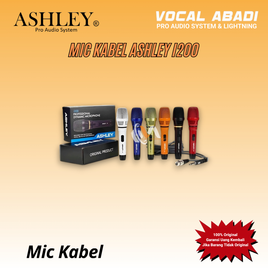 MIC KABEL ASHLEY I200