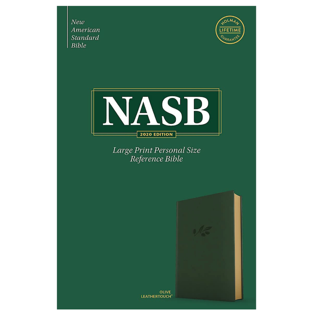 NASB Large Print Personal Size Reference Bible, Olive: New American Standard Bible, Large Print Pers