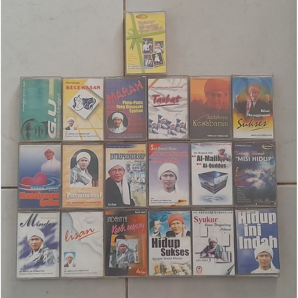 Kaset Pita Tausyiah Dakwah islam Aa Gym/Abdullah Gymnastiar - Original