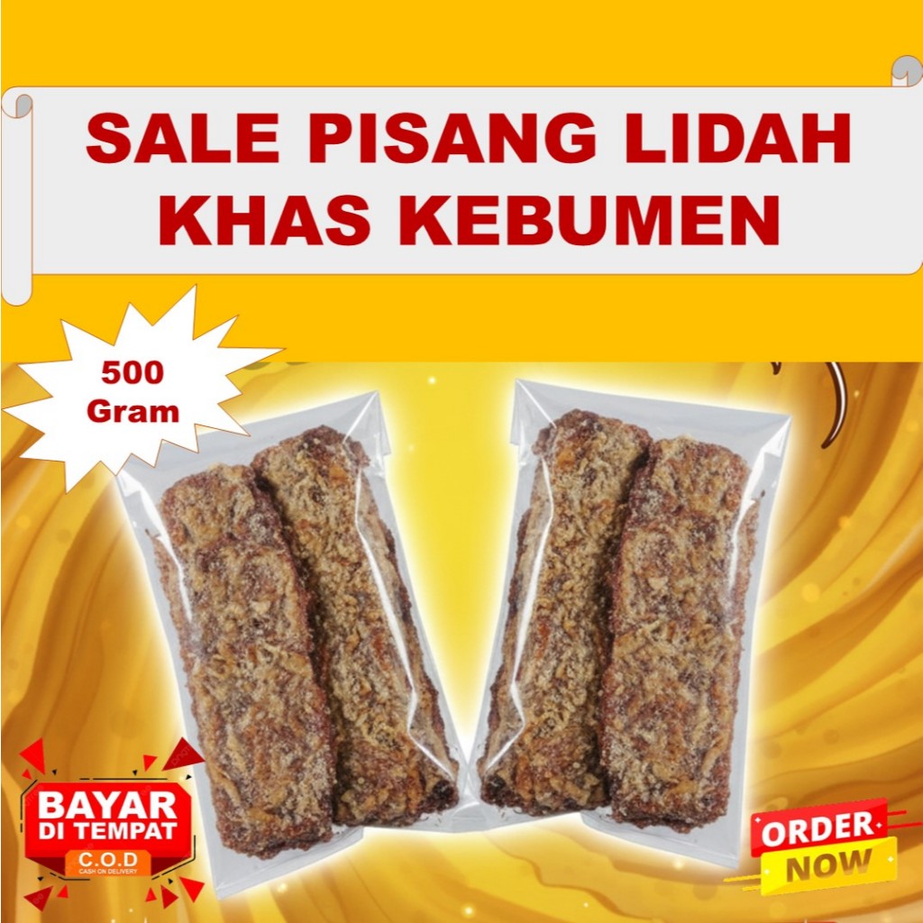 Sale Pisang Manis Khas Kebumen Sale Pisang Lidah Manis Kering