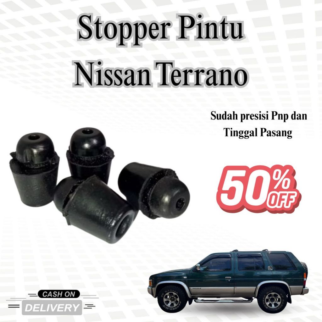 Karet Stopper Pintu Mobil Nissan Terrano | Door Stopper Karet | Peredam Benturan Pintu