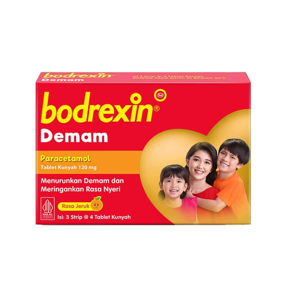 Obat Demam Turun Panas Anak BODREXIN DEMAM TABLET