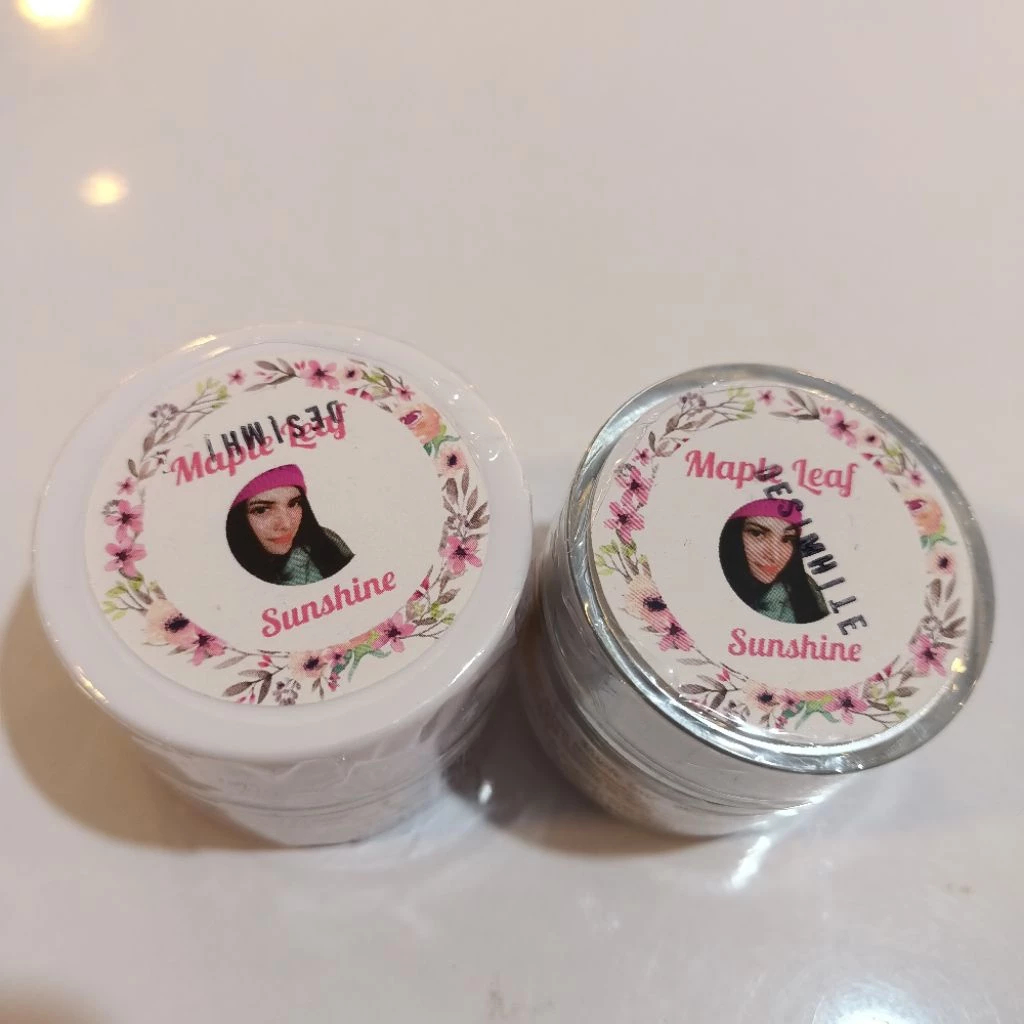 COD Paket Maple Leaf Skincare Cream Siang Dan Malam