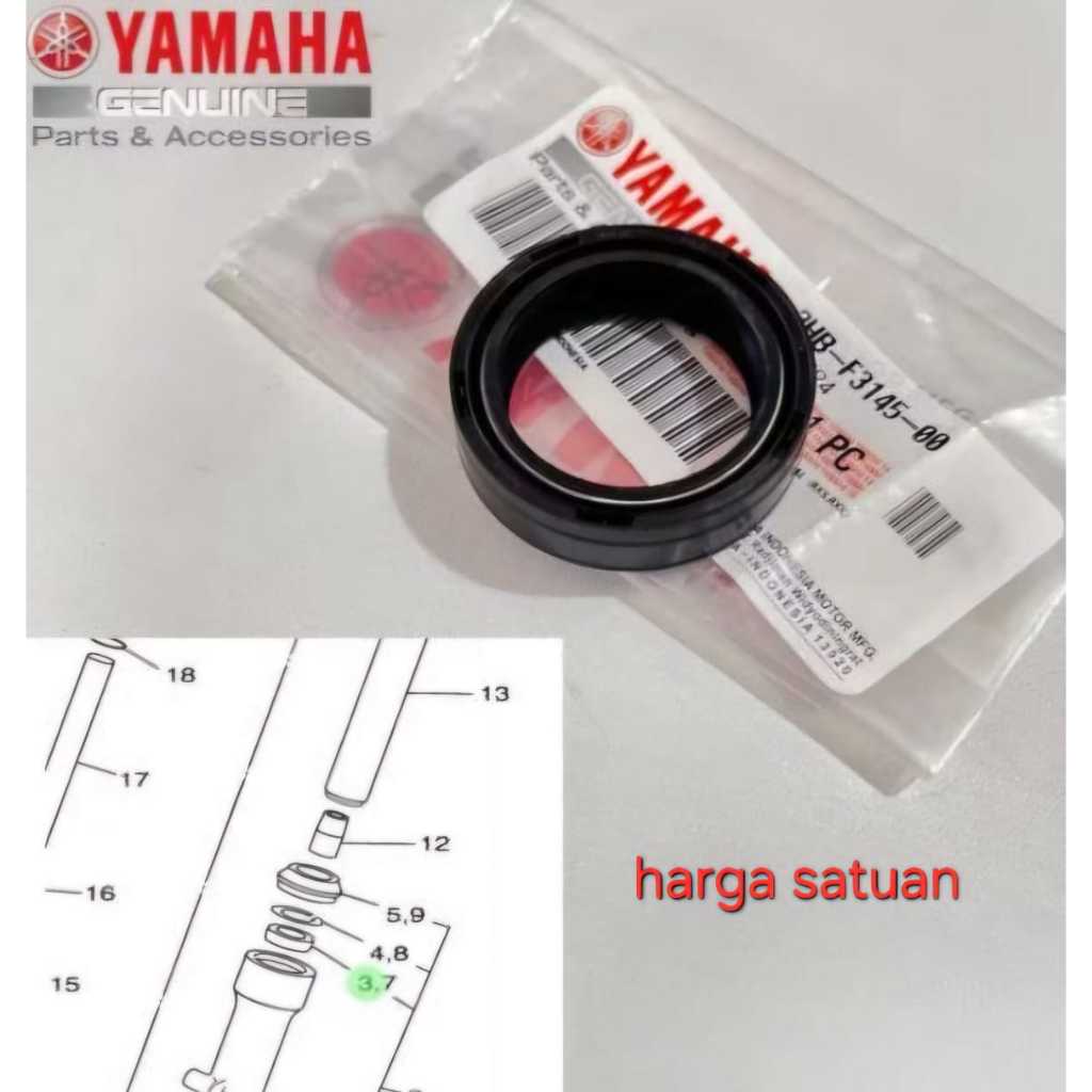 SEAL SIL SHOCK DEPAN RX KING ORIGINAL