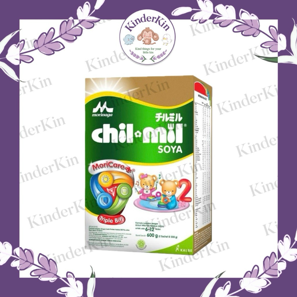 Susu Formula Bayi Lactose Free Morinaga Chil Mil Soya 2 | 600g
