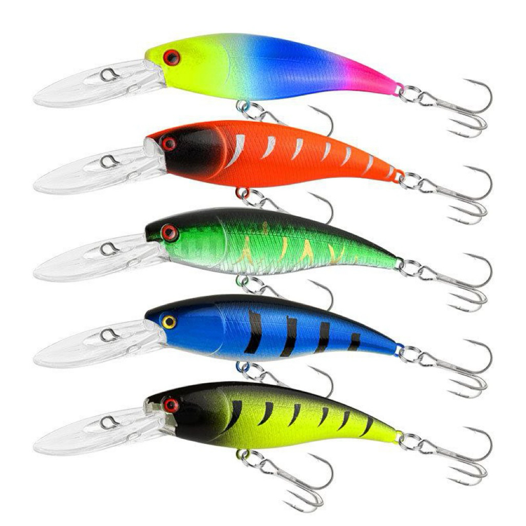 Umpan Pancing BASS MINNOW 9cm/7gr Casting Gabus Toman