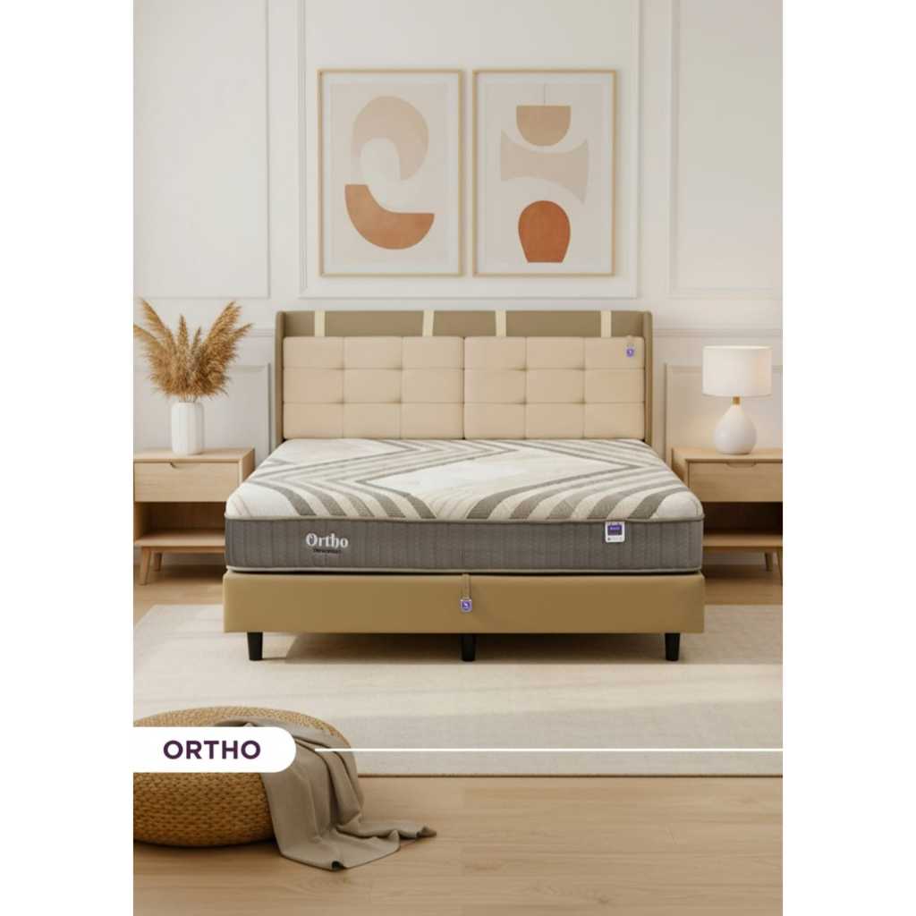 ANGEL Springbed Kasur Type NEW ORTHO [FULL SET]