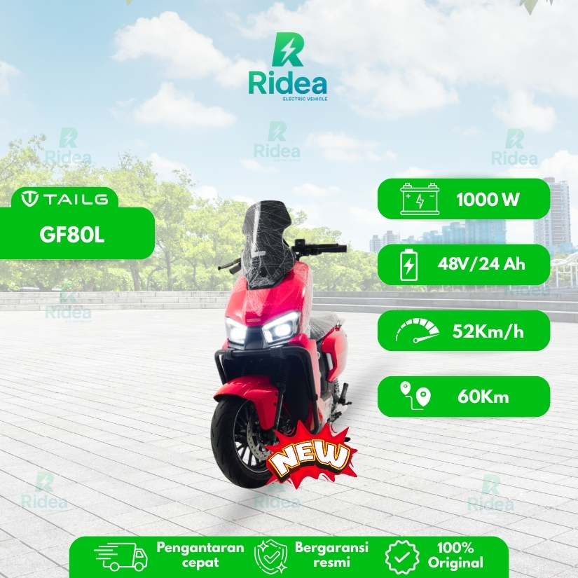 Tailg GF80L sepeda listrik anti air bahkan direndam