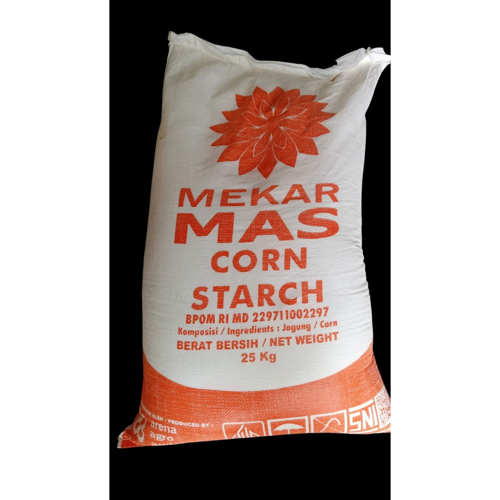 Tepung Maizena Mekar Mas 25 kg / Corn Starch Maizena 25 kg
