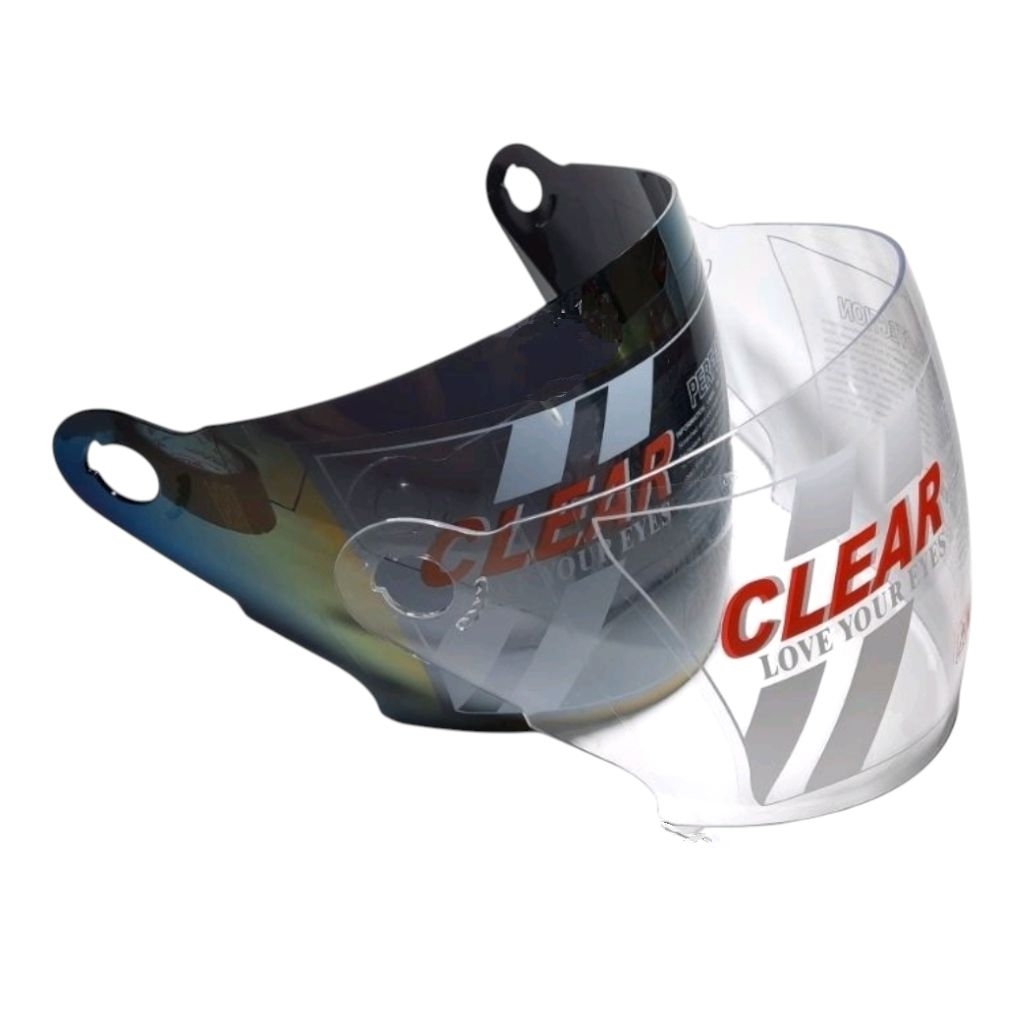 kaca helm kyt venom rr / kaca helm kyt venom rf original clear