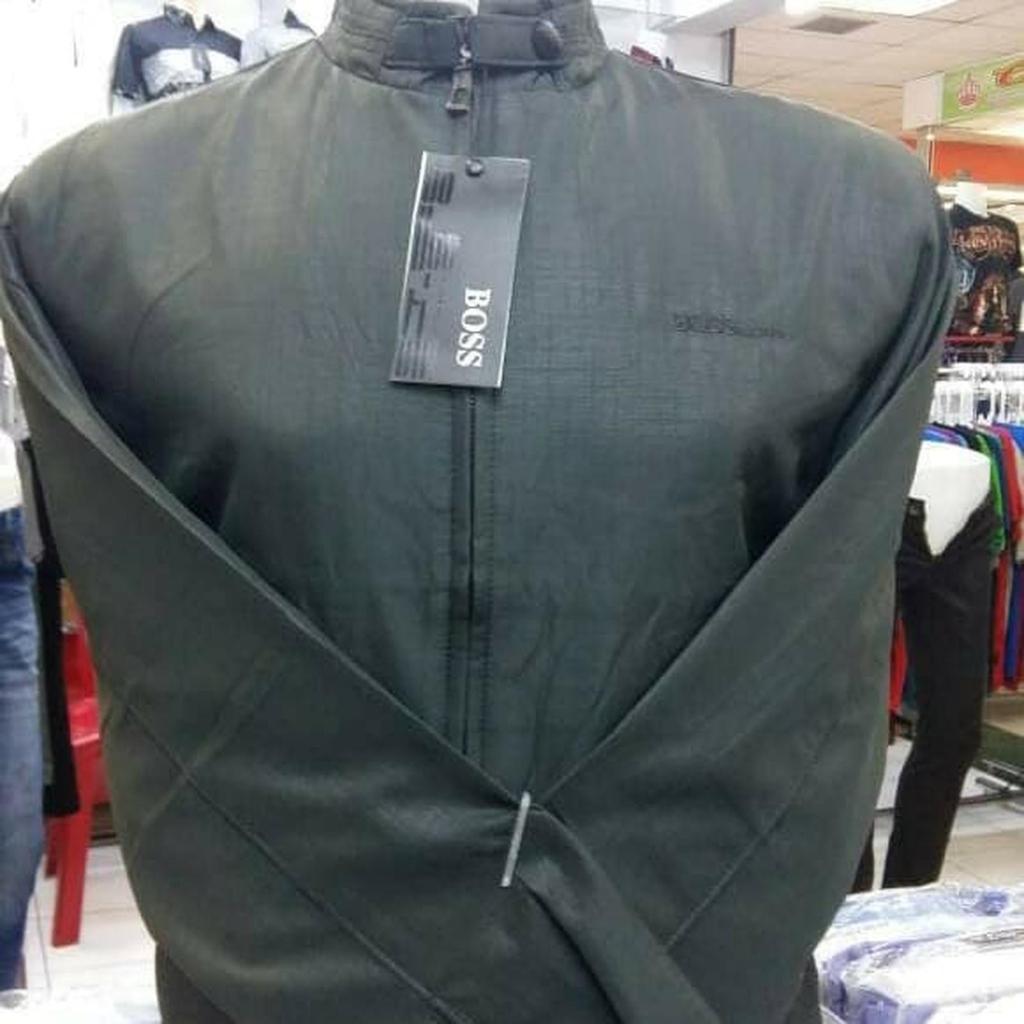 JAKET PRIA BOSS IMPOR MURAH BOLAK BALIK/2 IN 1 - JAKET BOSS GROSIR