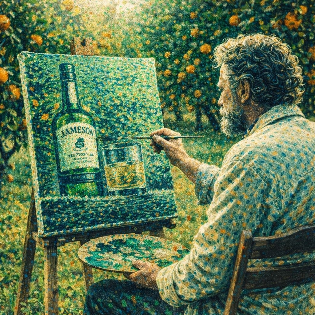 Lokal Asli Lukisan Hasil Kerajinan Tangan