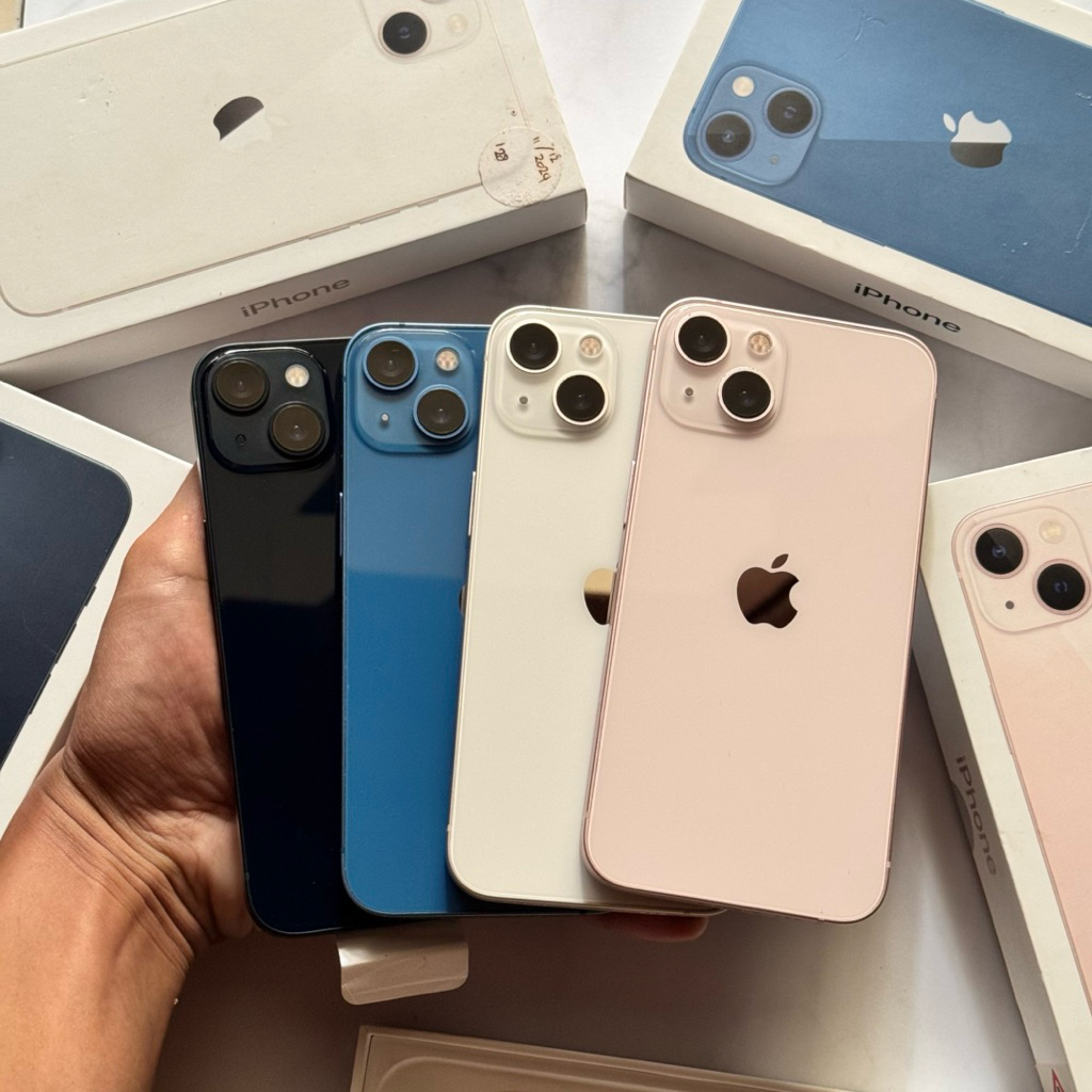 iPhone 13 128GB iBox Second Fullset Original