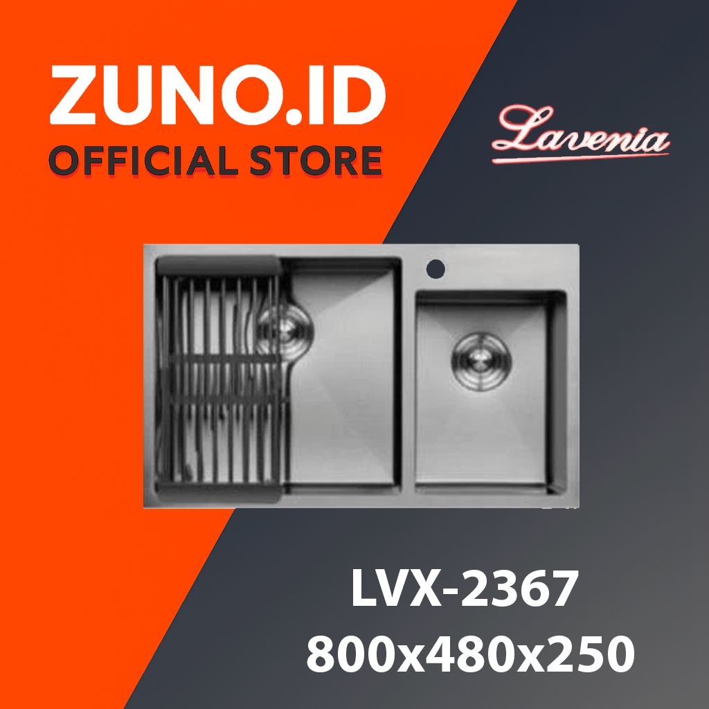 ZunoID BAK CUCI PIRING KITCHEN SINK LAVENIA LVX-2367