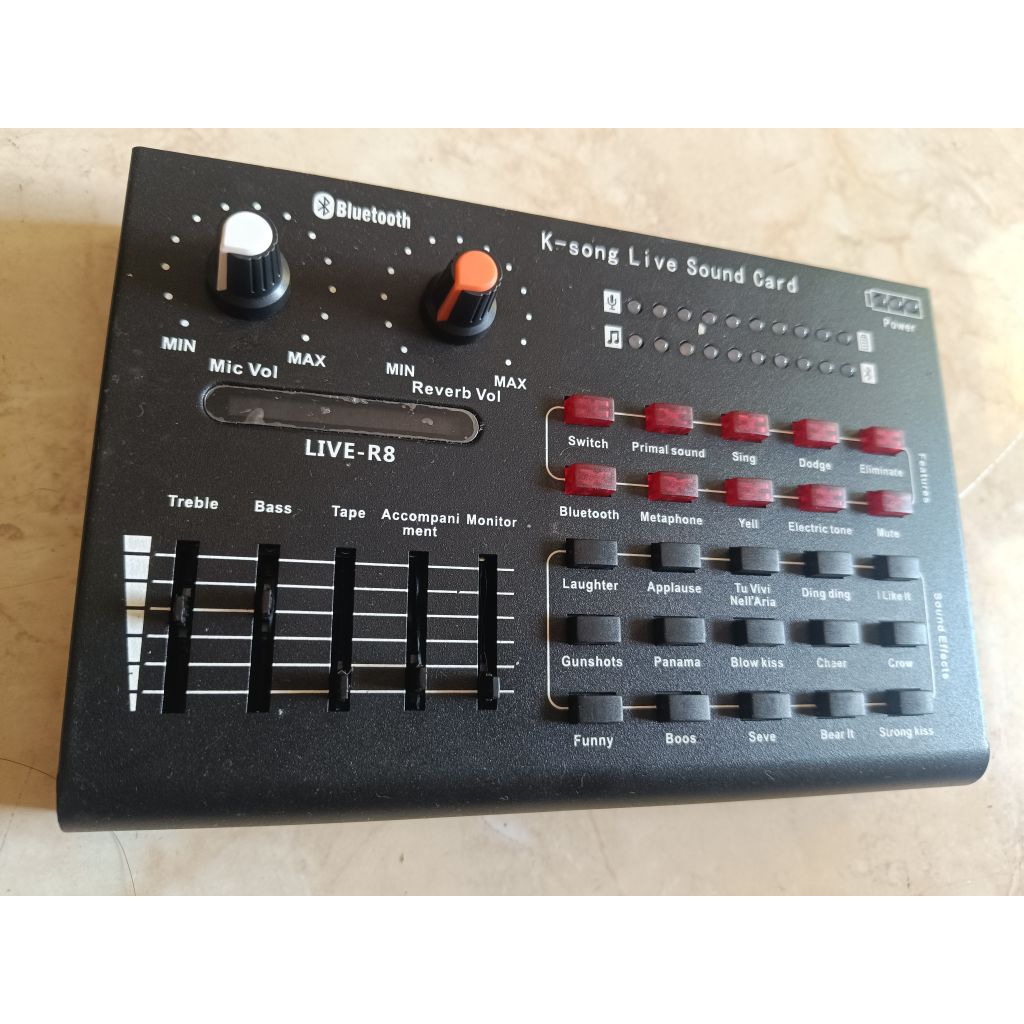 SOUNDCARD K SONG LIVE R8