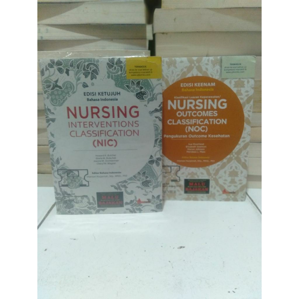 PAKET 2 BUKU KEPERAWATAN NIC & NOC