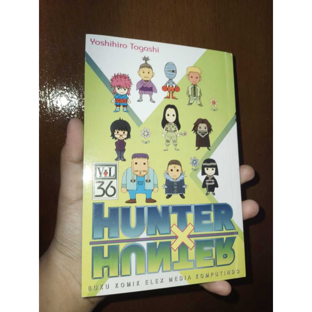 Komik hunter x hunter 36 preloved