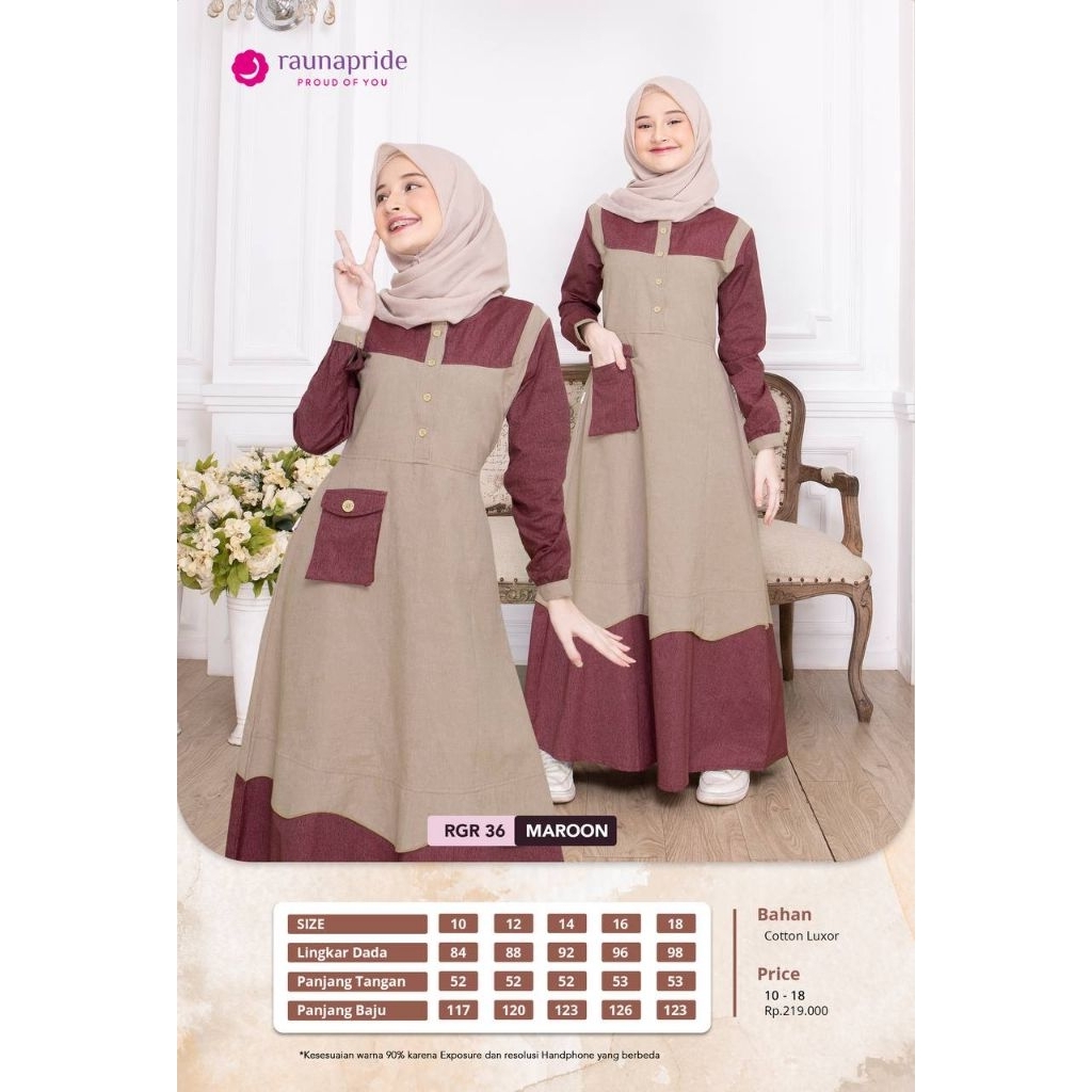 GAMIS RGR 36 BY RAUNA PROMO