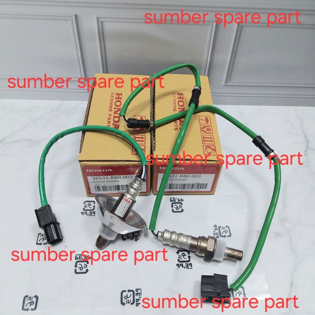 Sensor Oksigen O2 Sensor Oxygen O2 Depan Belakang Honda Brio Thn 2012-2018 Set Bervarian