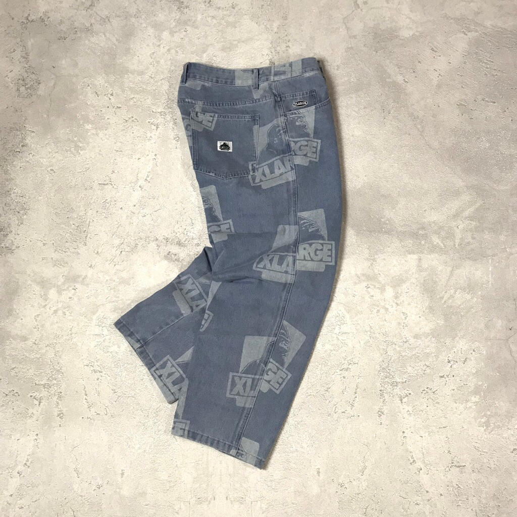 XLarge OG Stamp Denim Washed Light Blue Loose fit Jeans