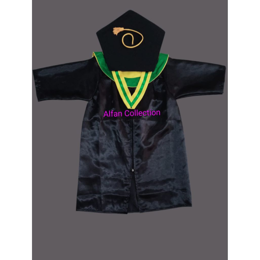 Baju Toga Wisuda anak Paud & Tk