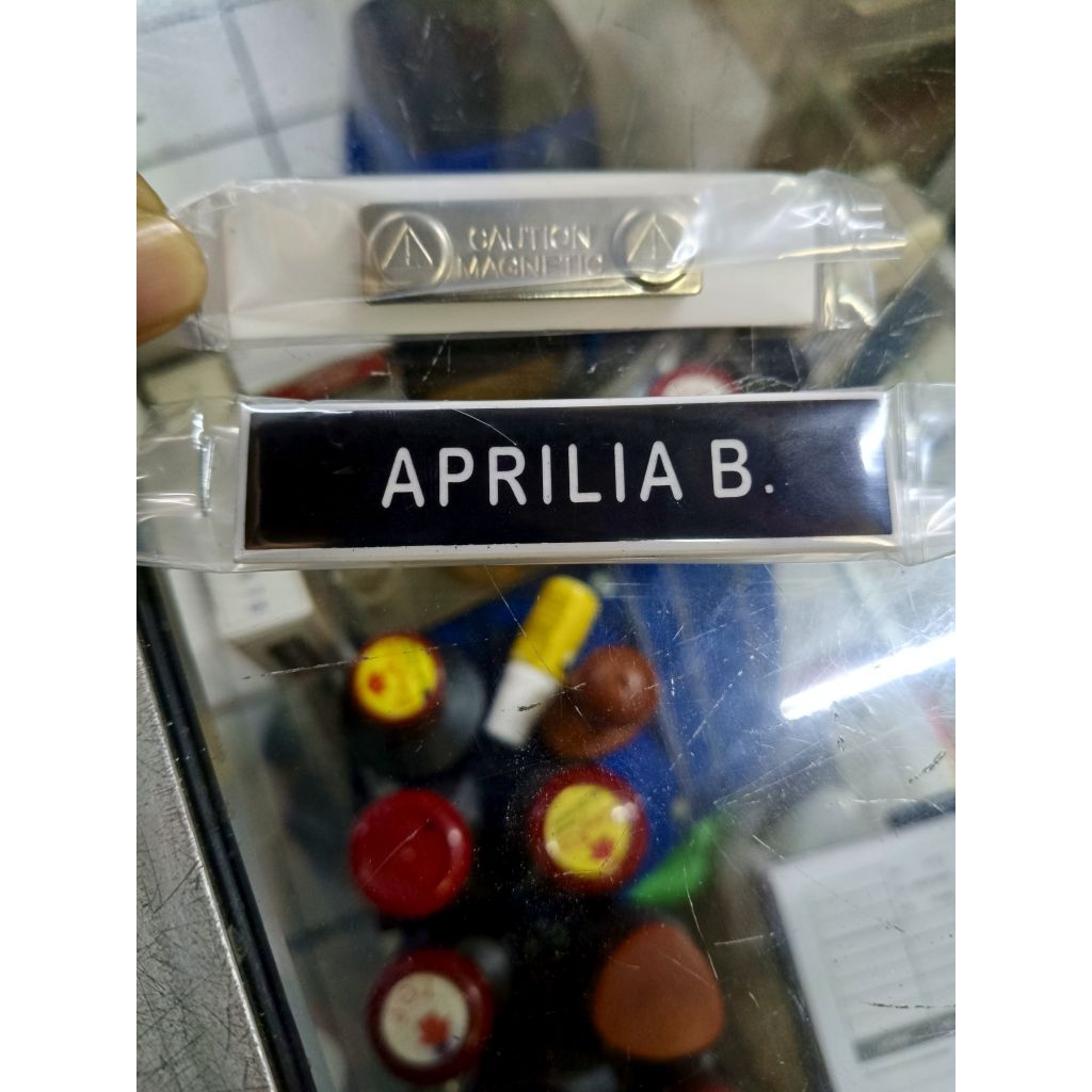 Papan Nama Name Tag Nama Dada