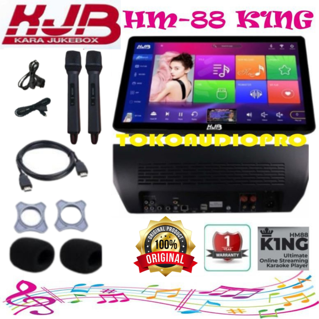 Karaoke KJB HM-88 King Karaoke Streaming Online Kjb hm88 king