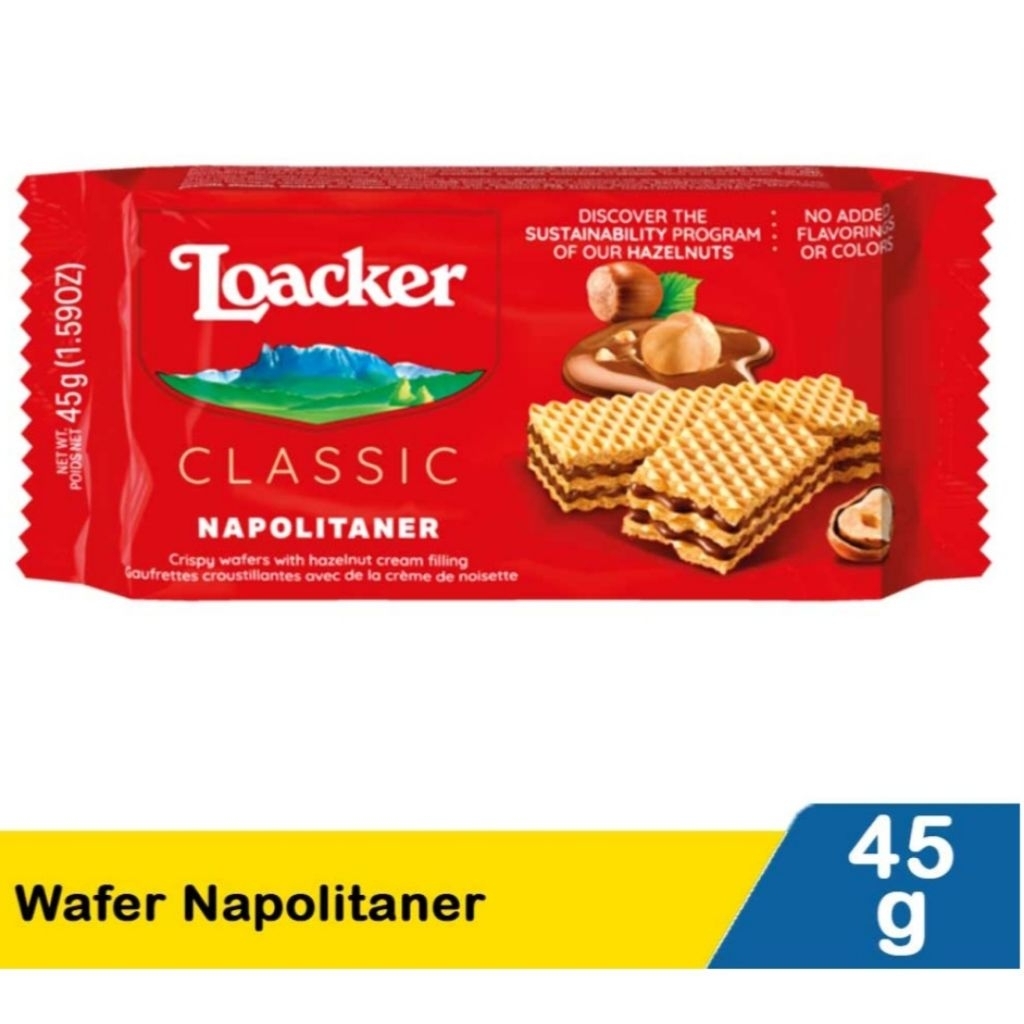 Loacker Classic Wafer All Varian 45g