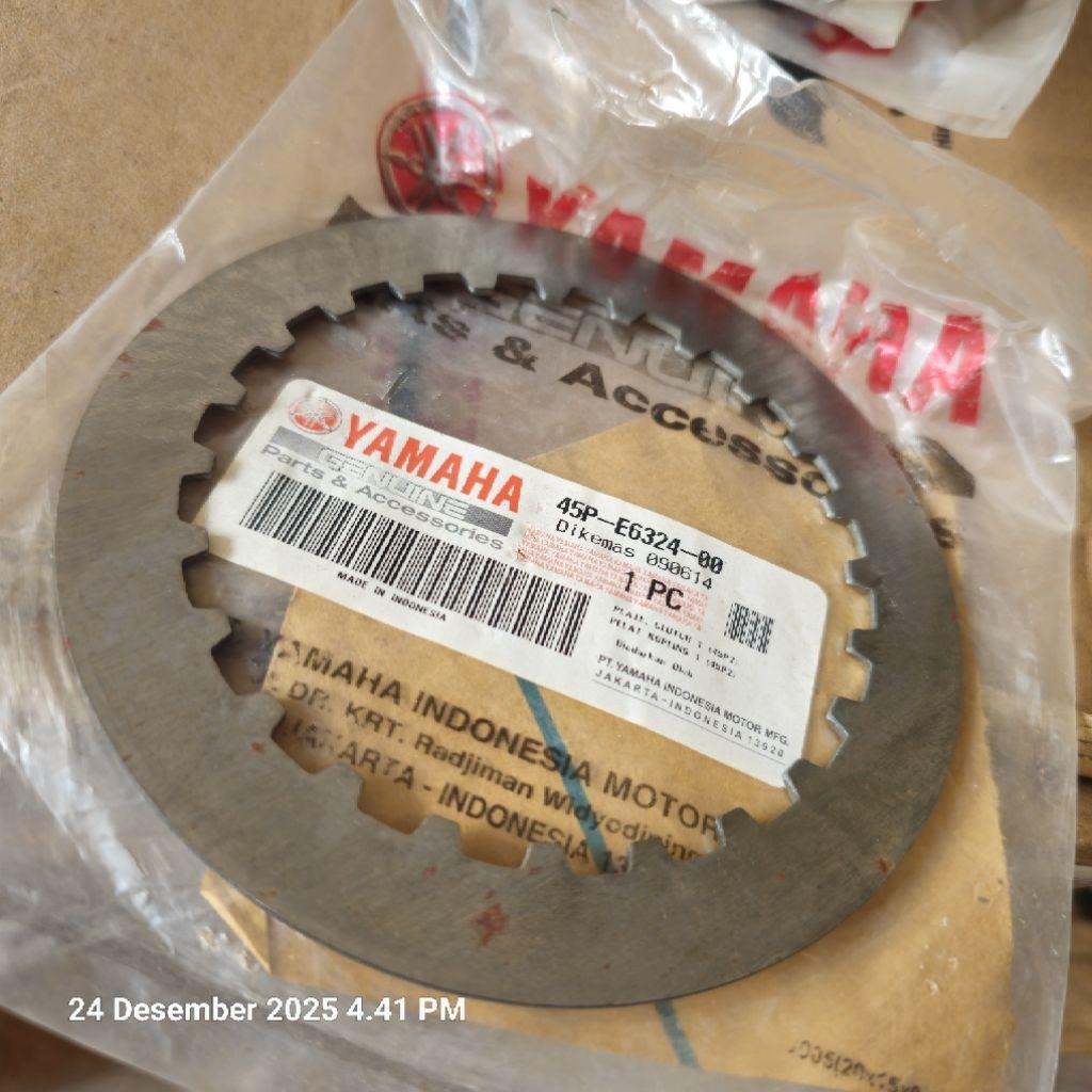 Plat kopling yamaha Byson. 45P-E6324-00