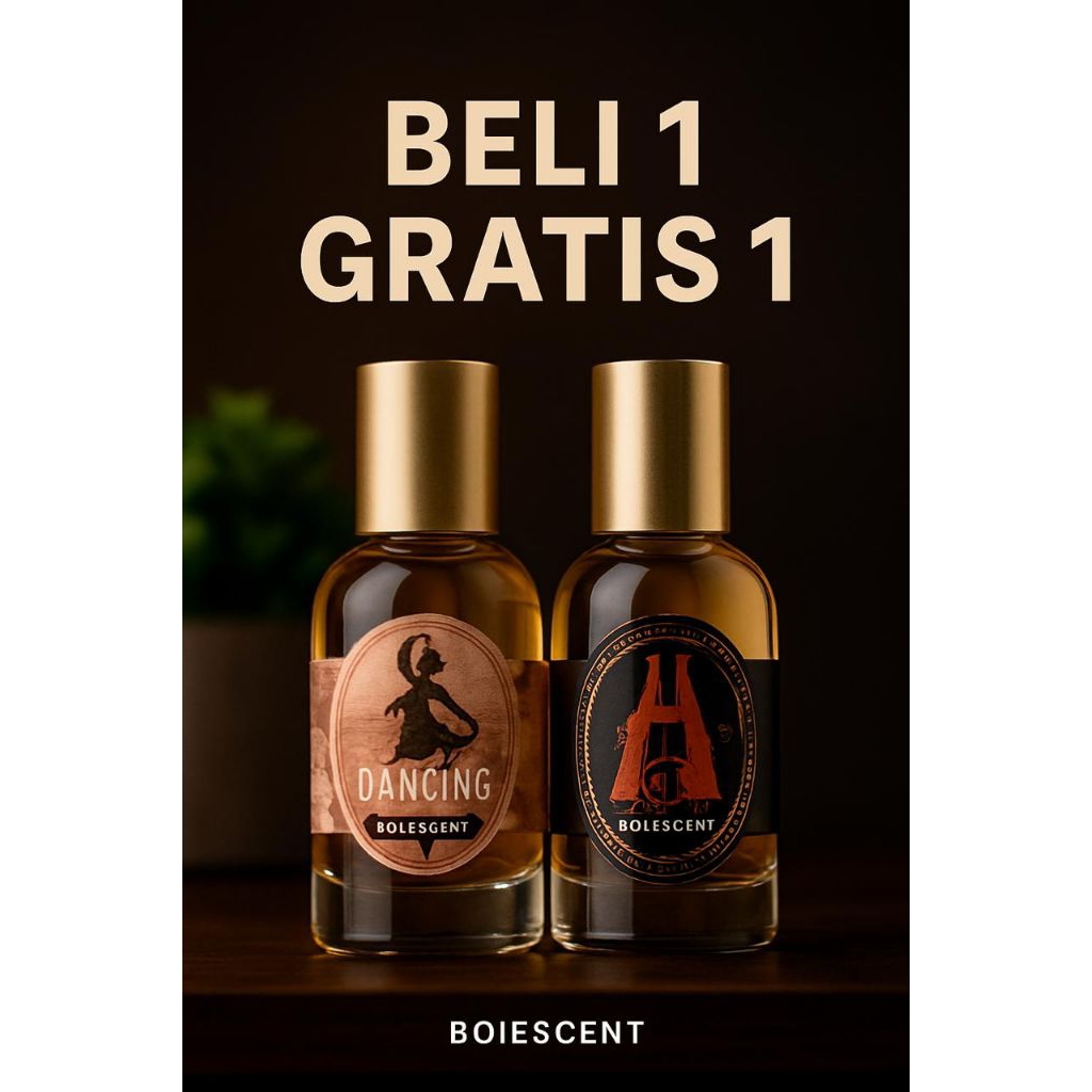 Parfum Boischent Unisex Pria Wanita Harga Murah Cocok Harian Lajang + Free 3ml