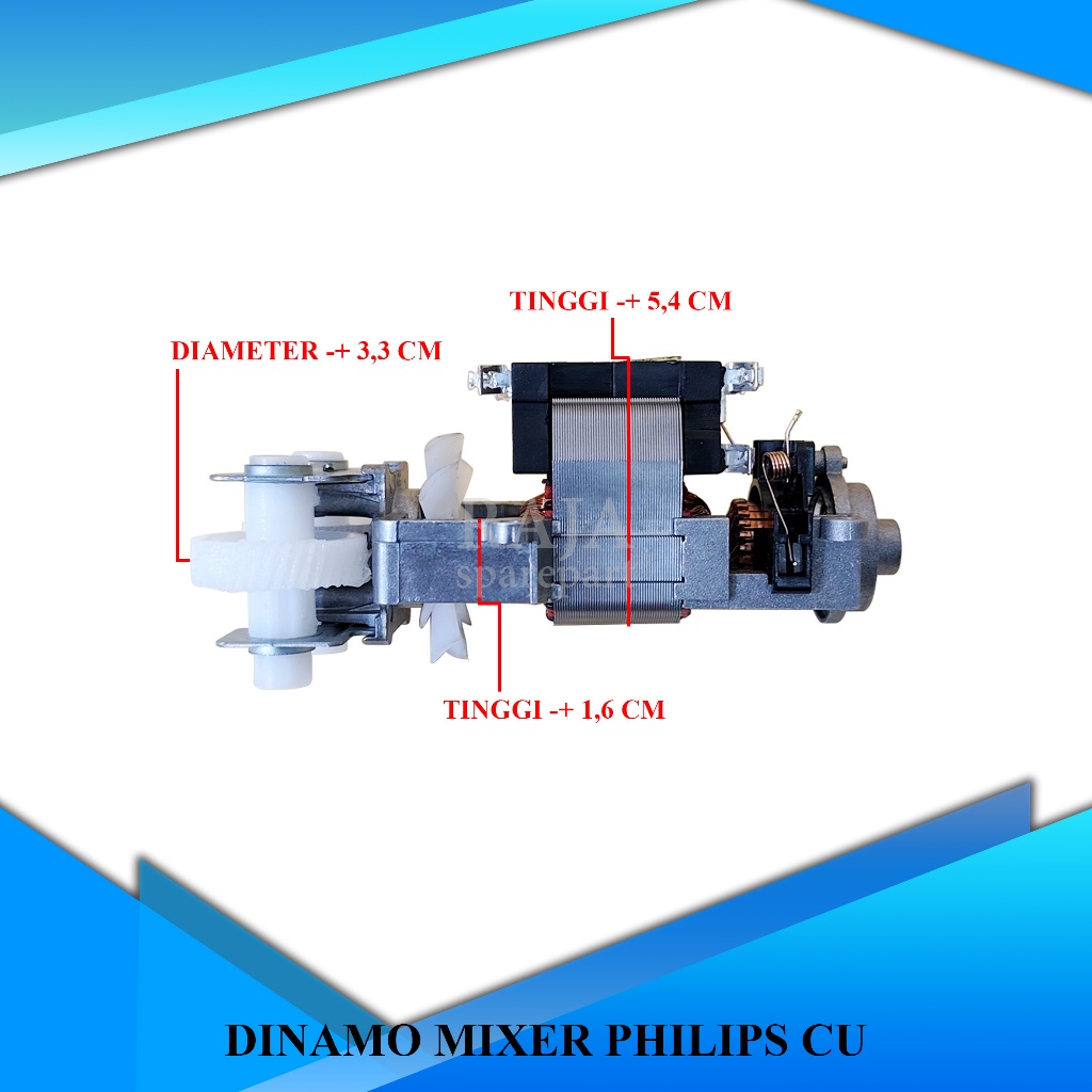 DMPHC DINAMO MIXER PHILIPS CU