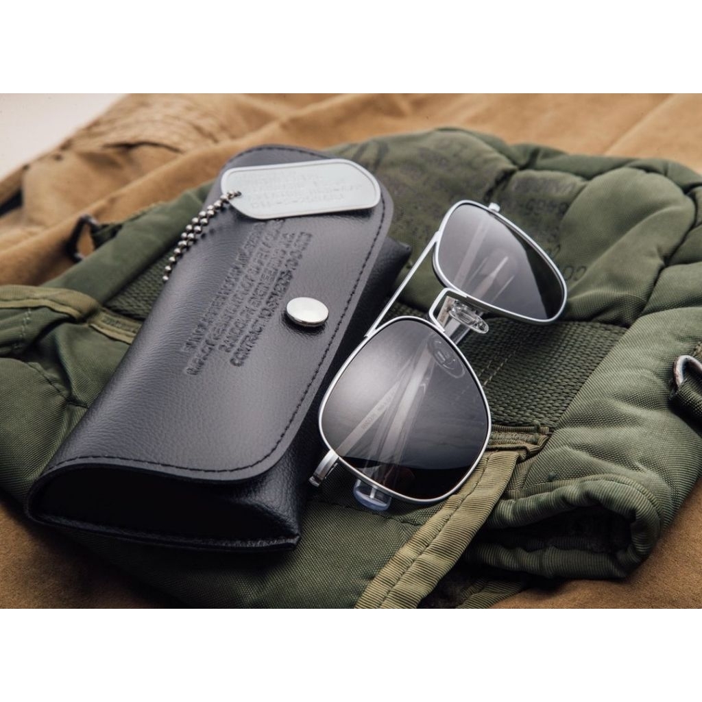 PROMO RANDOLPH AVIATOR - MATTE CHROME & AMERICAN GRAY