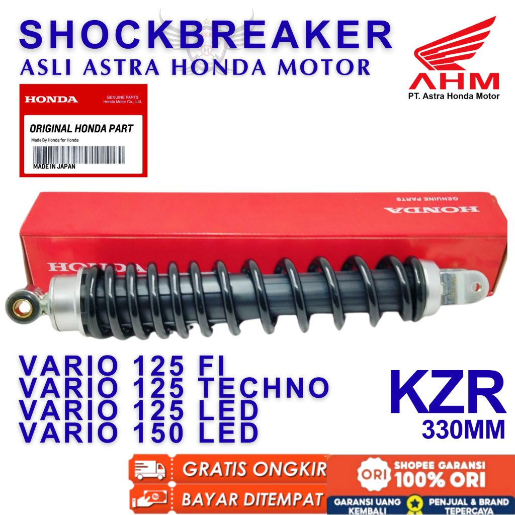 KZR ORIGINAL SHOCKBREAKER HONDA VARIO 125 HONDA VARIO 125 LED HONDA VARIO 125 NEW HONDA VARIO 125 OL