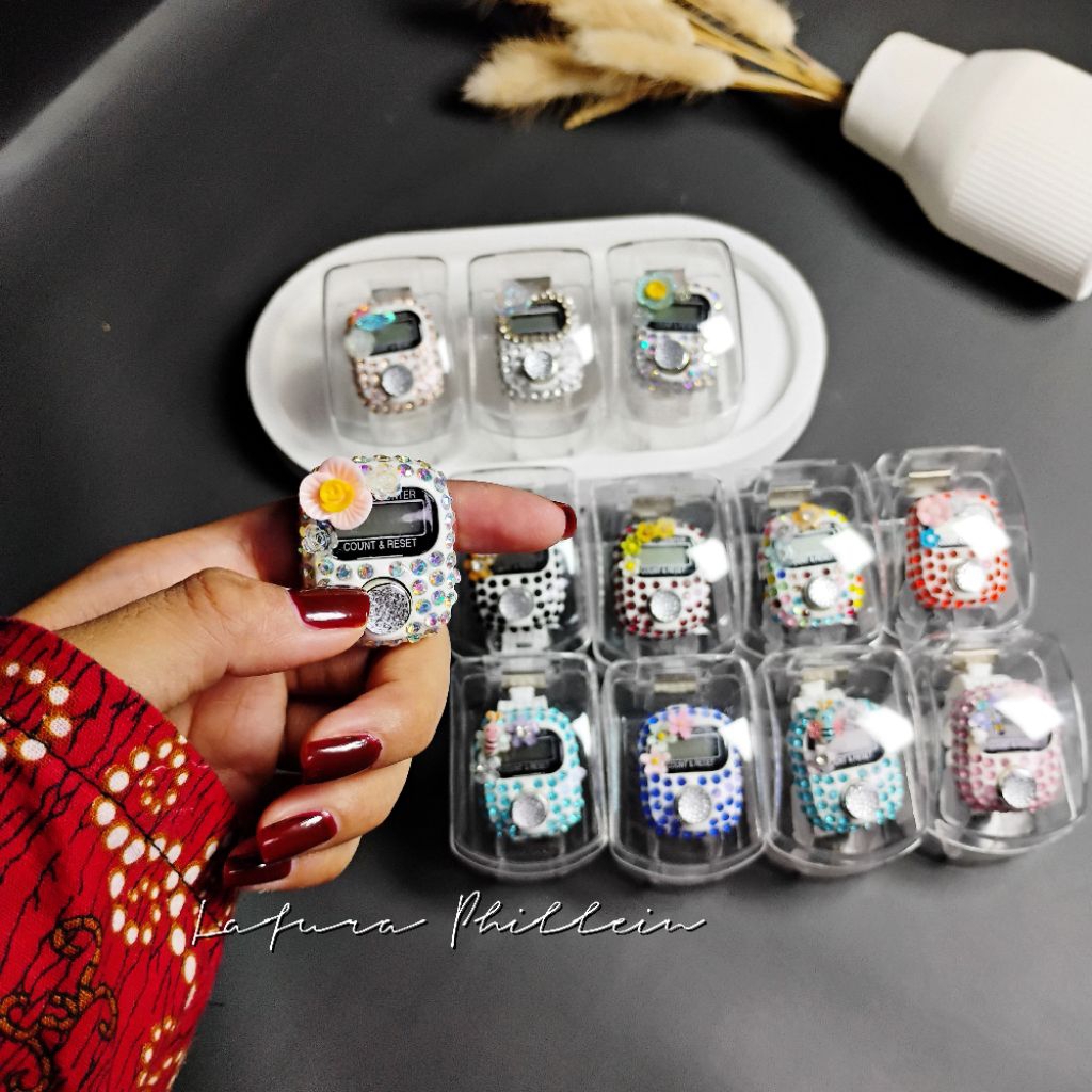 LAFURA PHILLEIN | Tasbih Digital Cincin/Tasbih Ibadah/Tasbih Digital Manik-manik