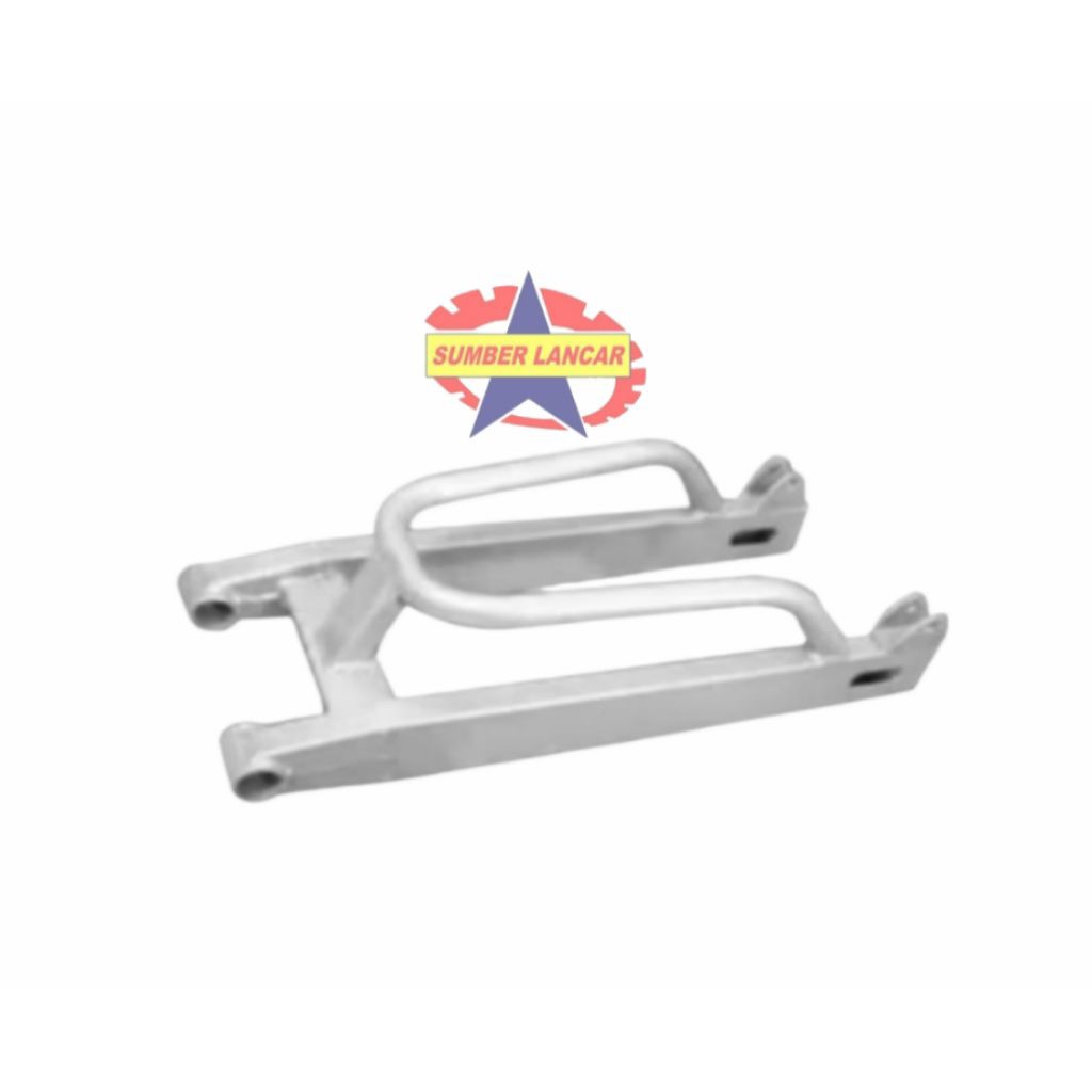 Swing Arm Supertrack Motor Yamaha RX King Silver Krom  Berkualitas
