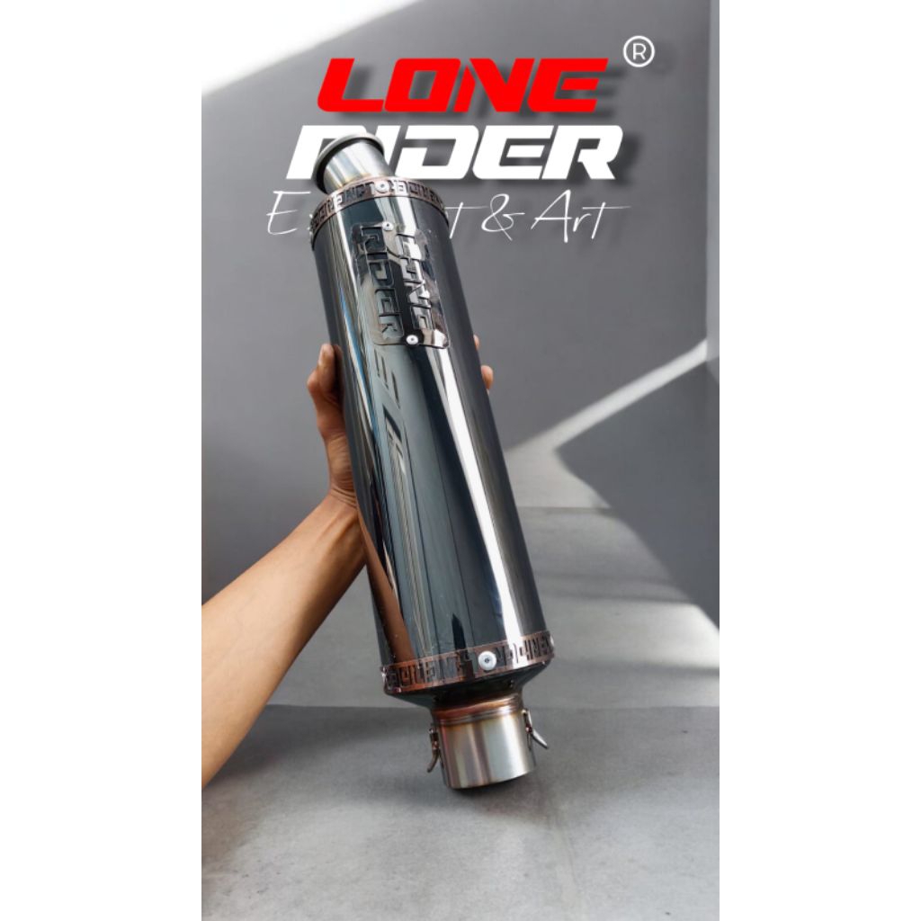 Lone Rider Original - Cmms Big Volume - Black Metalik 35'Cm