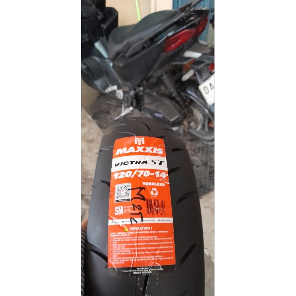 BAN MAXXIS 120/70-14 VICTRA S98 ST TUBELESS ORIGINAL