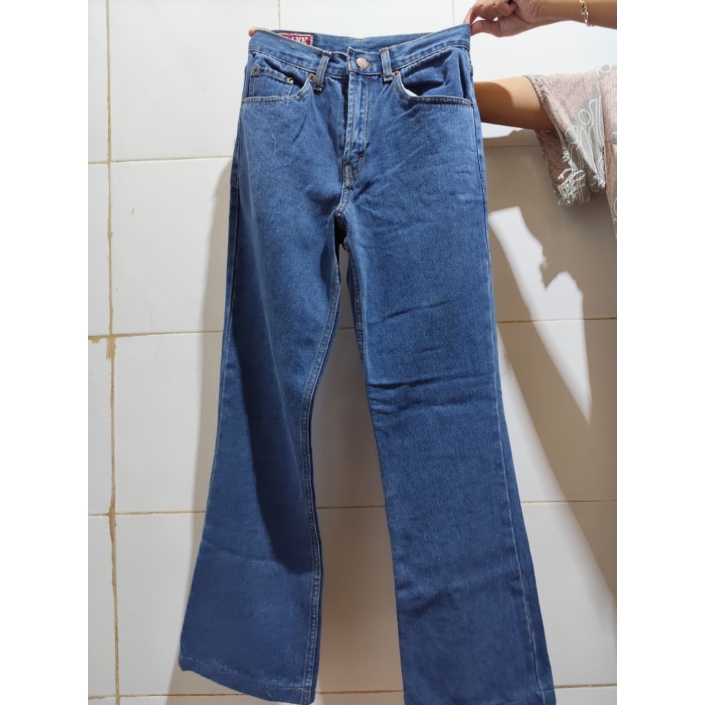 CELANA PANJANG SLANK JEANS DENIM (preloved)