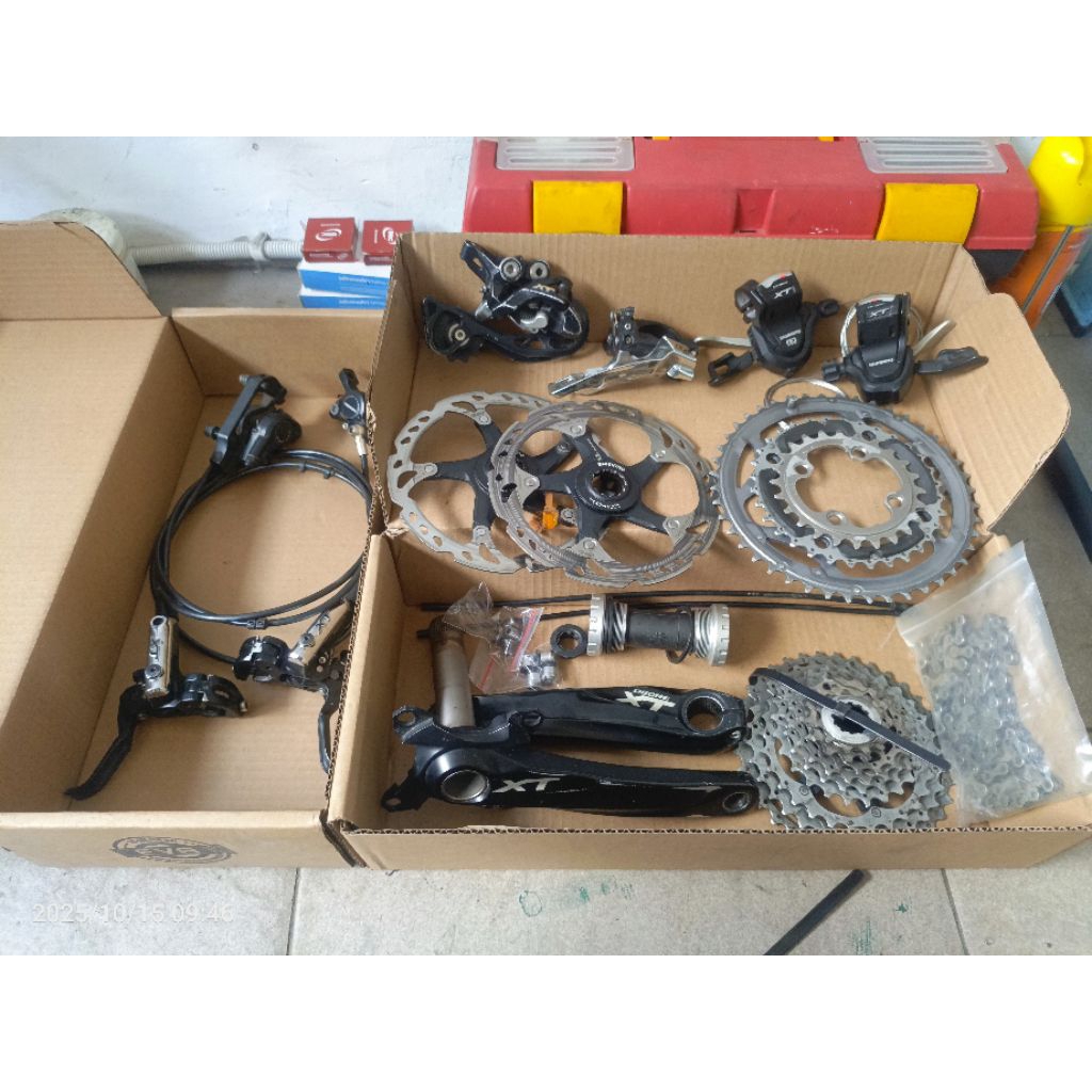 Groupset full Deore XT 10 speed