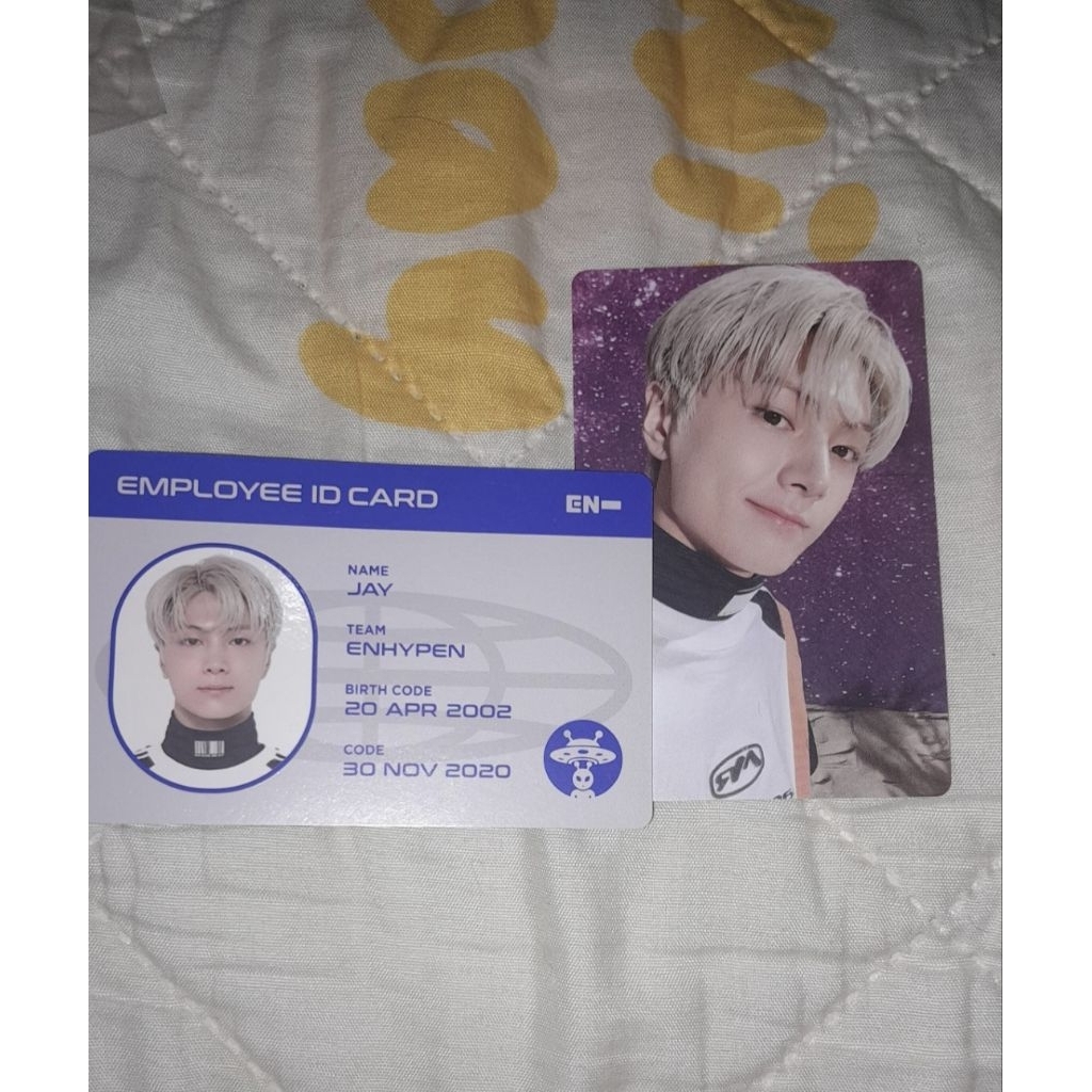 Official Photocard + ID GguGgu Packaged 2024 Jay Enhypen