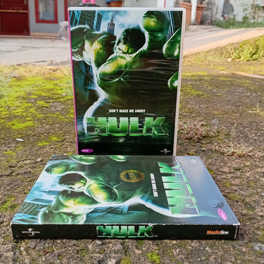 VCD Hulk Eric Bana (2003) Teks Indonesia Original Universal Pictures VideoCD