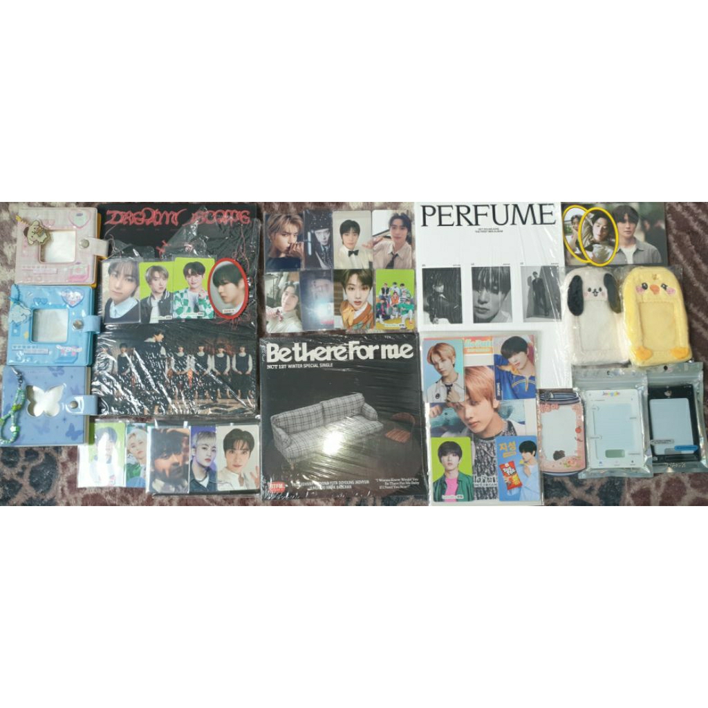 Photocard Album NCT 127 NCT Dream Jaehyun Jeno Jisung Cahol