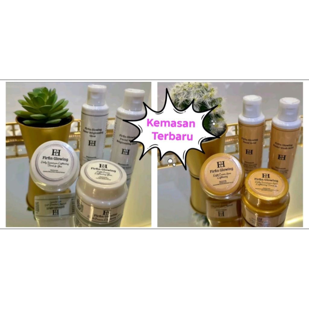 Firfin Glow Bpom Kemasan Terbaru / Firfin Normal / Firfin Acne
