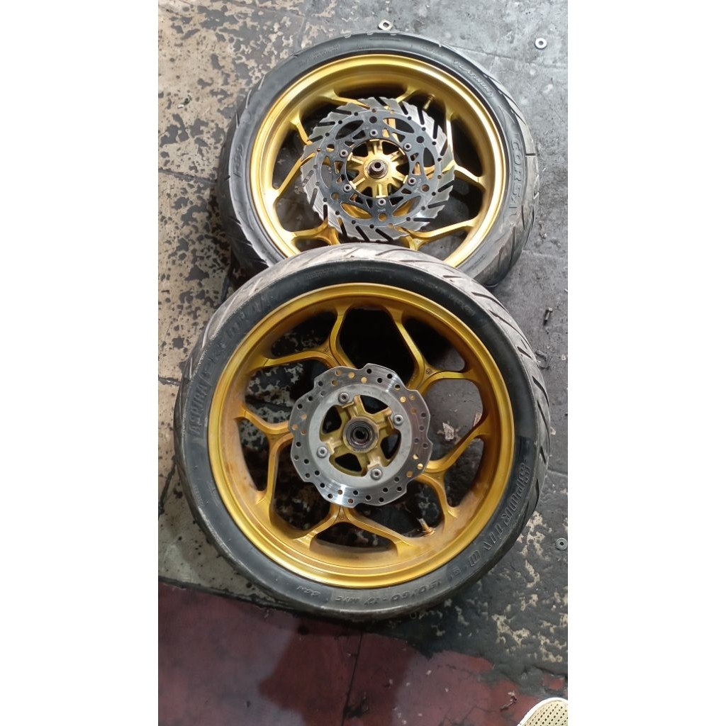 velg tapak lebar model ninja pnp cbr cb150r new