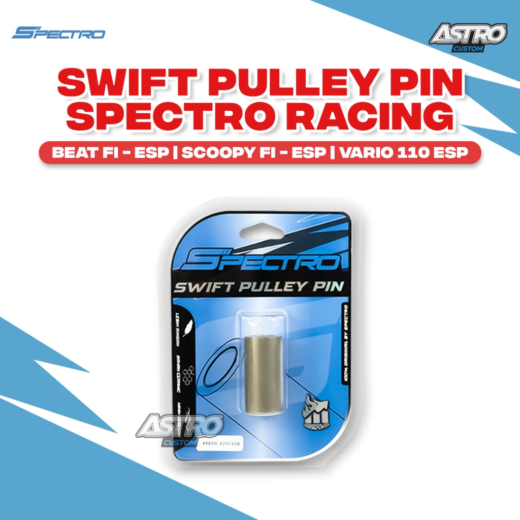 Pulley Pin Spectro Beat Fi Scoopy Fi Vario 110 ESP Boshing Bosh Bushing Pin Swift Ceramic CVT Racing