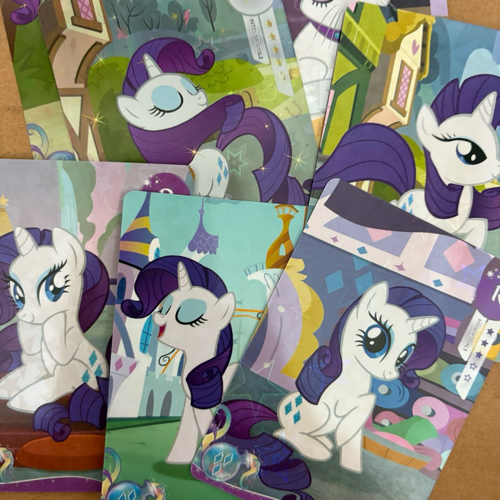 MLP My Little Pony (Rarity) Kayou collectible trade cards Original Kayou