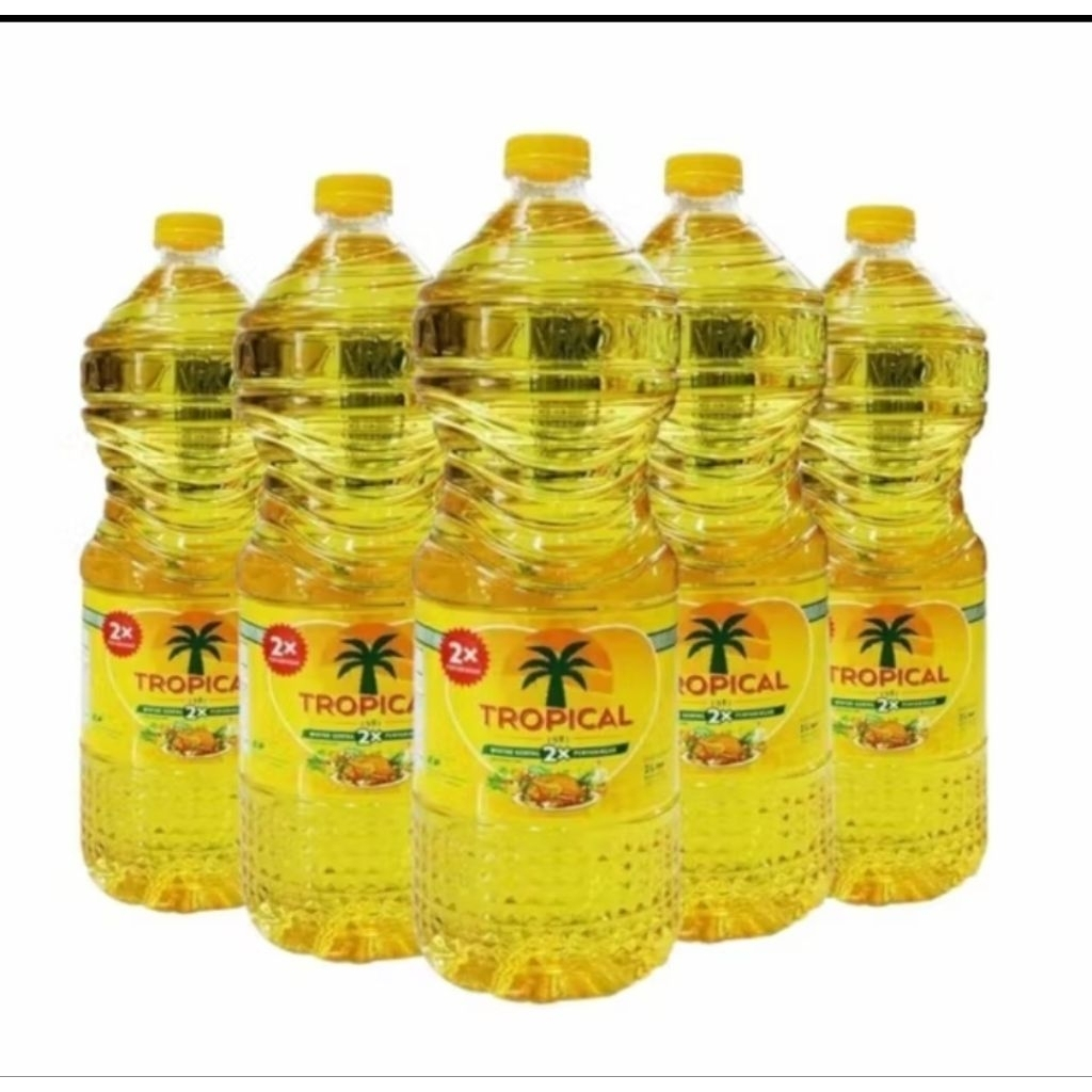 Tropical Minyak Goreng Botol 2 Liter 1 Dus Isi 6 Pcs Harga Grosir