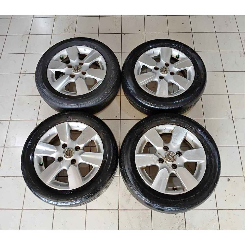 VELG MOBIL BEKAS STD LIVINA R15 PCD 4X114,3 BISA BUAT AVANZA XENIA WULING